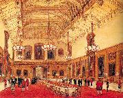 Nash, Joseph The Waterloo Chamber, Windsor Castle oil painting picture wholesale